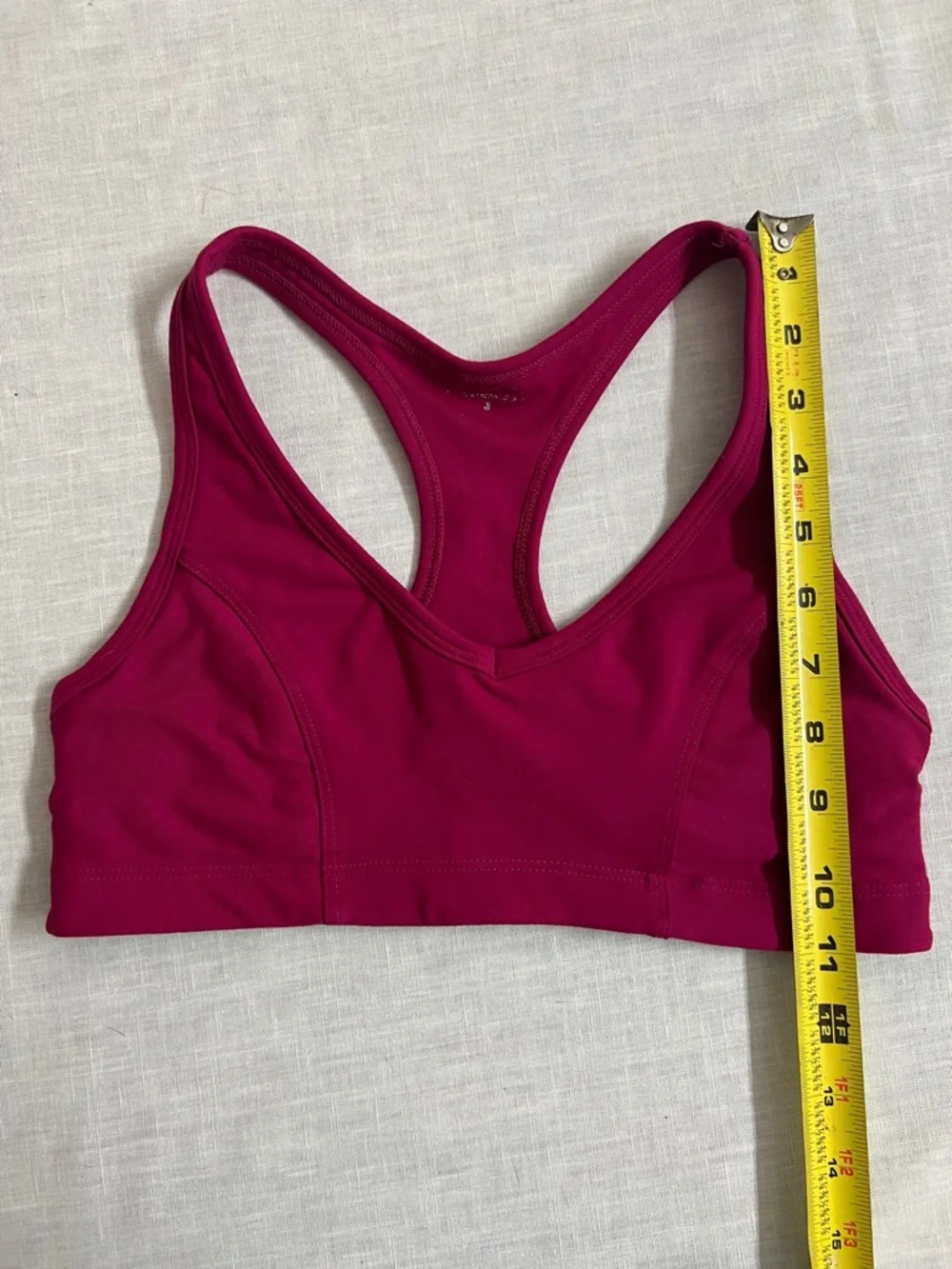 🌞 bebe vintage y2k fitness pullover sports bra hot pink/maroon women size S
